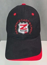 Z Nation Hat Zombie Virus show Season 2 Cast & Crew black red strap back cap