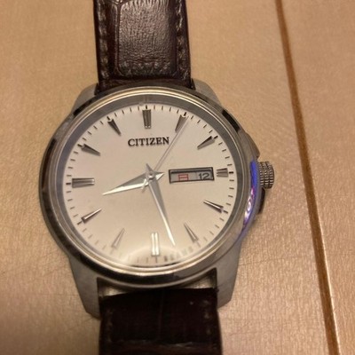 Citizen E101 S108144 Eco Drive Solar Wristwatch Timepiece Analog 