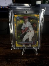 2025 Bowman Sapphire Edition Chrome Prospects George Klassen #BCP-63 Yellow /75