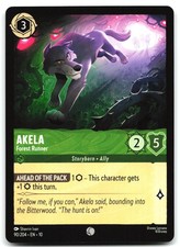 Akela - Forest Runner 90/204 (NM) - Whispers in the Well