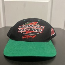 Interstate Batteries Racing Snapback Hat Bobby Labonte  #18