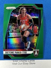2024 #114 Cheyenne Parker-Tyus Panini Prizm WNBA Green Prizm Dream