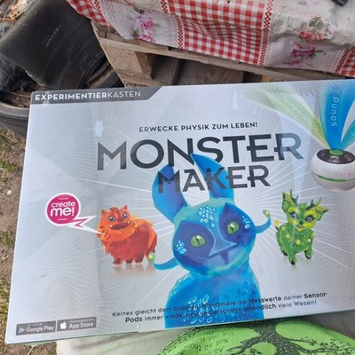 Kosmos Experimente & Forschung Monster Maker App Spiel NEU !