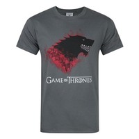 "Game of Thrones - \"Bloody Direwolf\" T-Shirt FüR Herren (NS5563)"