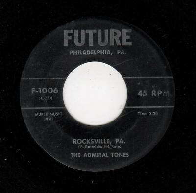 ROCKABILLY-ADMIRAL TONES-ROCKSVILLE, PA./HEY, HEY PRETTY BABY-FUTURE 1006
