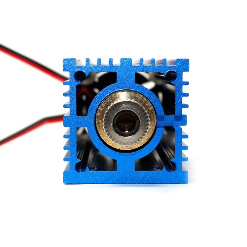 445nm Engraving Machine Blue Laser Module 450nm 12V 2.3W with Adapter - Picture 5 of 9