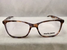 MARIE CLAIRE MC6318 WOMENS EYEGLASS FRAMES 53-16-140 BROWN SILK with CASE