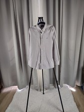 Nautica Classic Fit 100 Cotton Checkered Button Down Long Sleeve Shirt Size 18