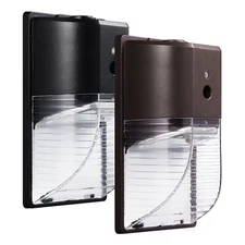 2 x PARMIDA 26W Wall Pack Dusk to Dawn Photocell Waterproof Exterior Light