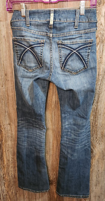 Ariat REAL Denim Jeans Women Size 26S (26x29) Boot Cut western rodeo cowgirl