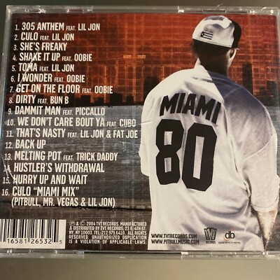 Pitbull 4 LOT: M.I.A.M.I. [Clean], Money (DVD ONLY), Boatlift