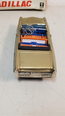 SCALE 2002 CADILLAC BROWN ☆ SUGARサン専用 Golden Cadillac 4102 Battery Operated Gear Shift Car Bandai