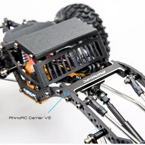 Rhino RC W1 RTR Chassis 317mm 1/10 Shafty Crawler Rig MOZA 1.9 Tires Brass Wheel - Picture 11 of 21