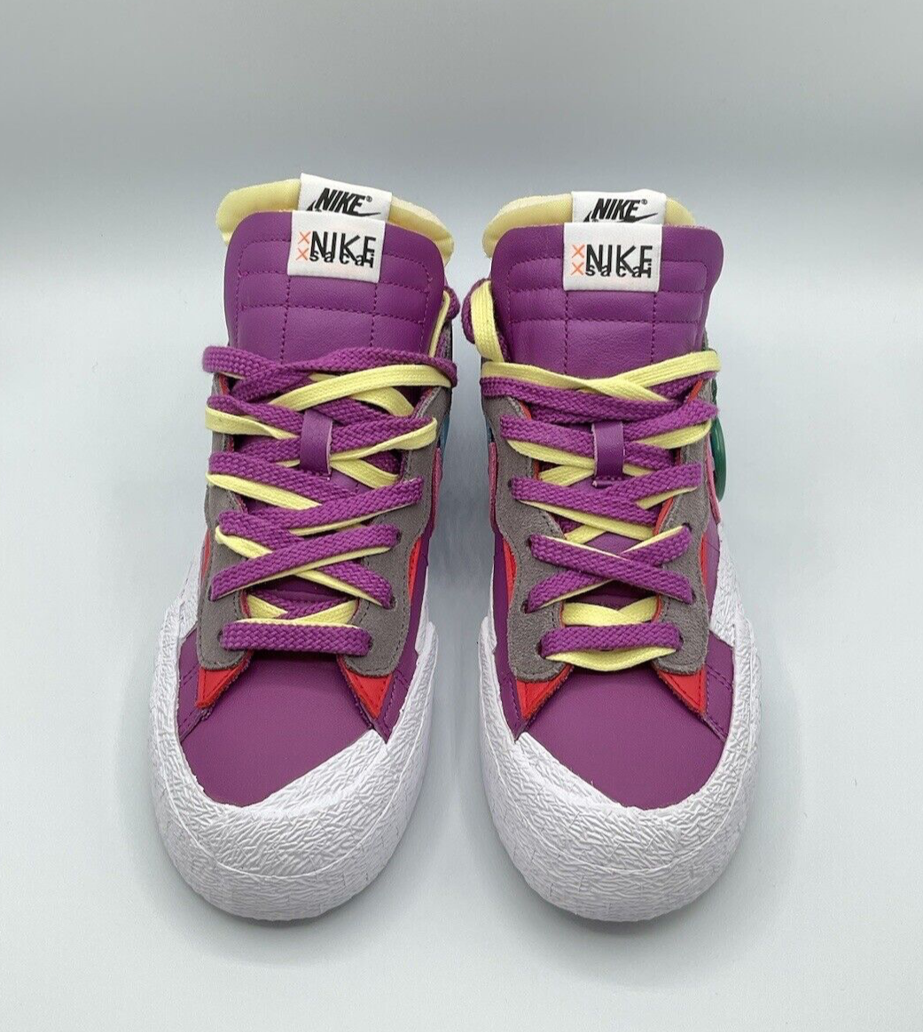 SACAI X NIKE Nike Blazer X Sacai KAWS Viola Crepuscolo Sneakers Basse USM8.5 W10