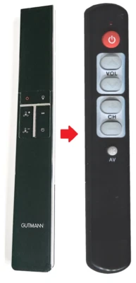 BELIFE Telecomando di ricambio per Gutmann Campo II, Capa