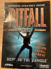 Pitfall 3-D beyond the jungle Brady gry przewodnik po strategii PlayStation