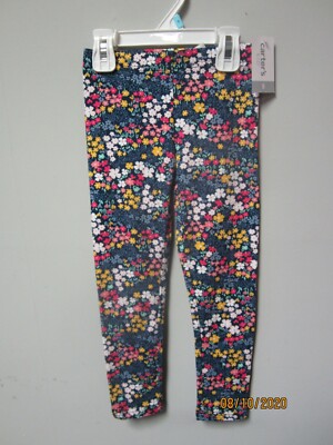 Carter's Youth Girl Floral Leggings Size 5