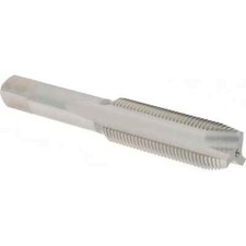 Hertel 5/8-18 UNF H3 3 Flute HSS Spiral Point Tap Plug Chamfer, 3B Class of Fit