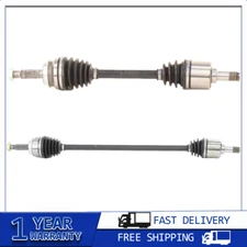 Fits Mitsubishi Lancer FWD ES SE 2.0L Pair of Front CV Axle Shafts SurTrack Set