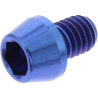 Schraube Jmp Konisch Bolt M6X1,00Mm 8Mm Titan Blau