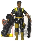 GI joe STALKER 1994 battle corps v5 gun missile launcher vintage w FC File Card