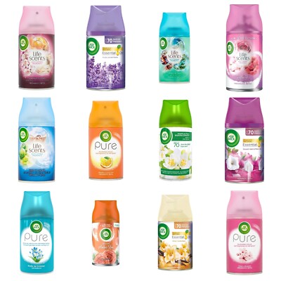 Air Wick Freshmatic Max Nachfüller Lufterfrischer Sortiment nach Wahl, 12x250ml