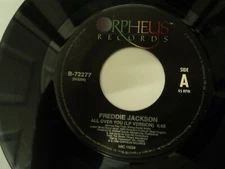 Freddie Jackson - All over you - RARE US pressing 