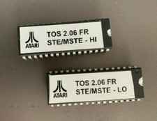 ATARI STE et MEGA STE - TOS 2.06 - Langages possibles: FR-IT-UK-ES-GE-xxx
