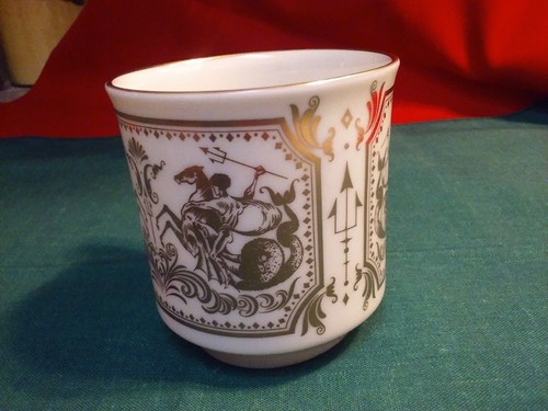 Solo taza patrón Lenox KINGS - sin platillo, excelente estado, sin astillas/grietas - Imagen 7 de 8