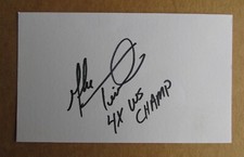 MIKE TIMLIN SIGNED AUTOGRAPH 3X5 INDEX CARD MLB 4X WORLD SERIES CHAMPION RED SOX