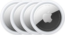Apple AirTag Bluetooth Tracker 4 pack - Silver MX532AM/A 
