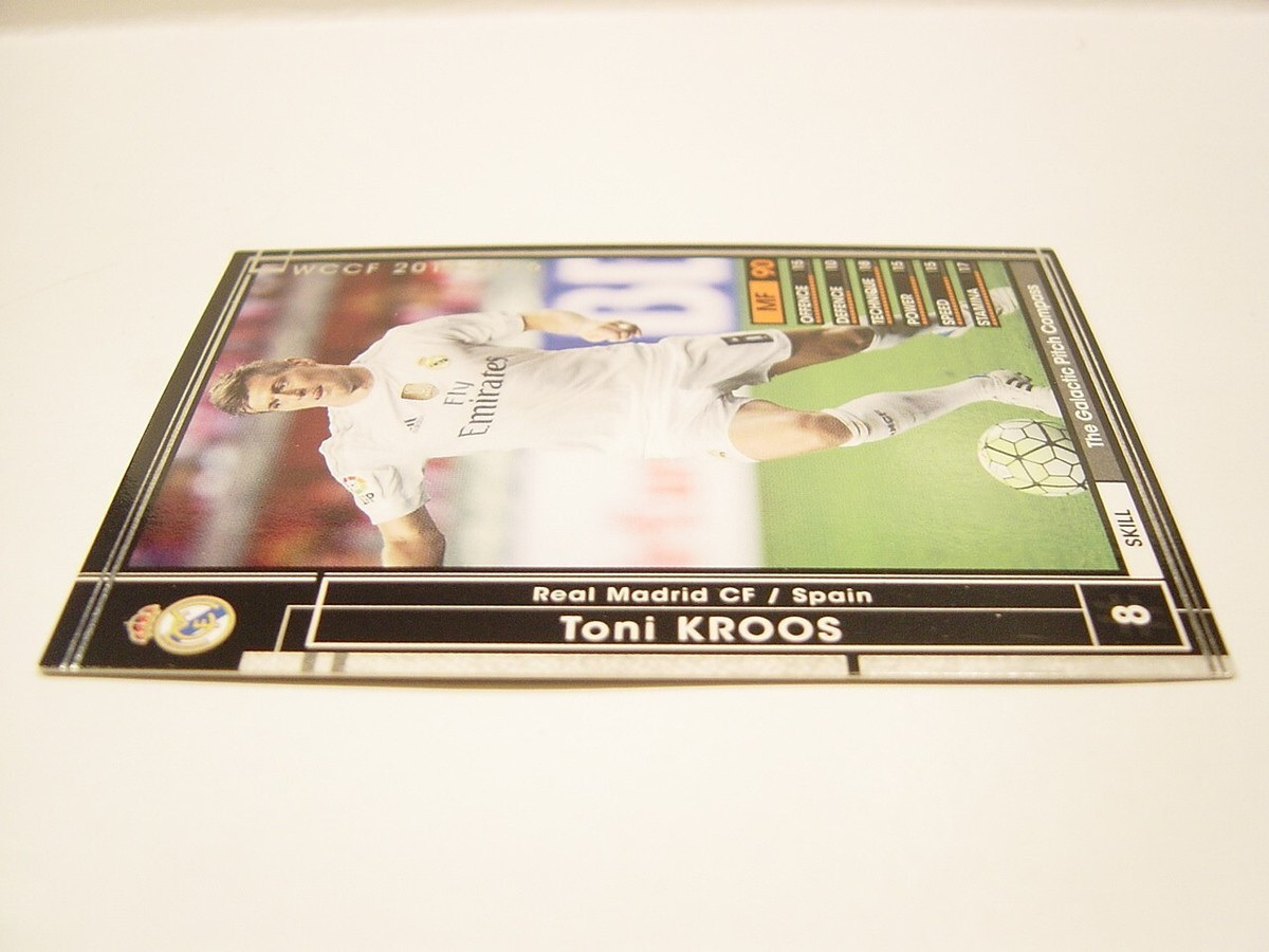 15-16シーズン トニ・クロース Panini WCCF 2015-16 Toni Kroos 1990 Germany No.8 Real Madrid