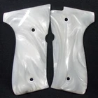 NEW, RESIN PEARL GRIPS FOR BERETTA 92 FS FULL SIZE