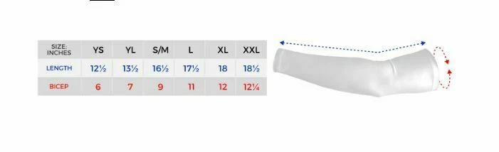 Crystal Design Bright Color Compression Protective Arm Sleeves Brand New 4 Total - Image 2 of 4