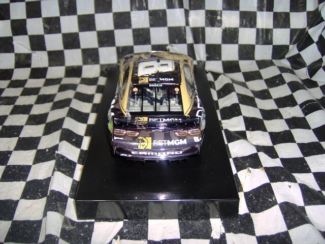 Modellino 1:24 Kyle Busch 2023 BetMGM - Pressofuso Color Cromato, Lionel, NUOVO In Scatola! - 2