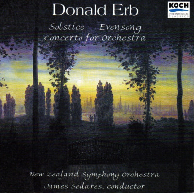 Erb SOLSTICE EVENSONG New Zealand Symphony Sedares RARITÄT (CB3599)