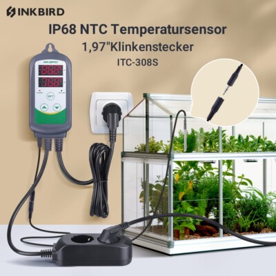 Inkbird ITC-308S Temperature Controller Temperaturregler Heizen Kühlen 230V AC