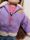 Only Hearts Club Olivia Hope Doll & her Dog Brown Hair Purple Jacket — photo 2