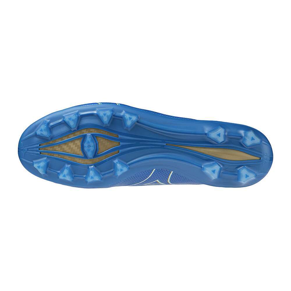 MIZUNO ALPHA 26.５cm MIZUNO Alpha JAPAN P1GA2460 27 Laser Blue White Gold Width