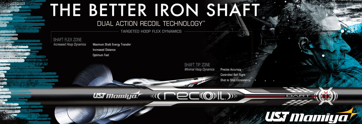 Asta Da Ferro UST Mamiya Recoil Dart 65 F2 Senior - 0.355 Conica - Grafite Nera