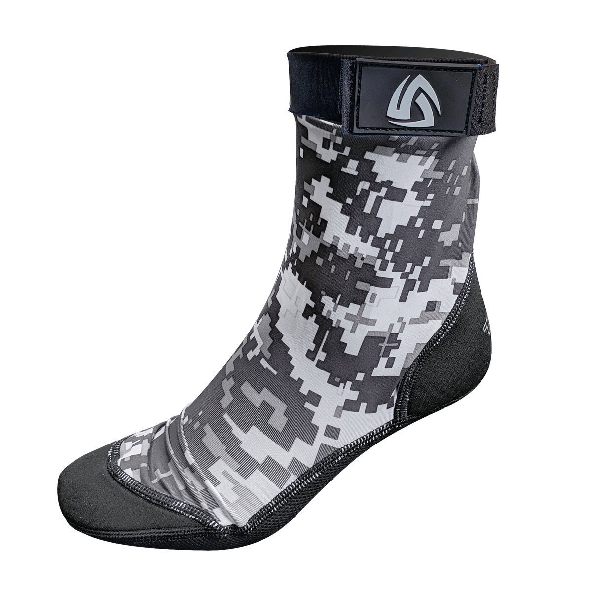 Open Box Tilos Sport Skin Socks (Digital Gray, L Size 10-11)