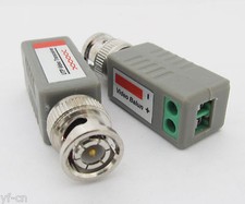 5Pair/Pack Coax Network CAT5 to Camera CCTV BNC Video Balun Transceiver Adapter