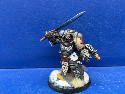 Primaris Captain in Gravis Armour der Space Wolves UMBAU GUT BEMALT