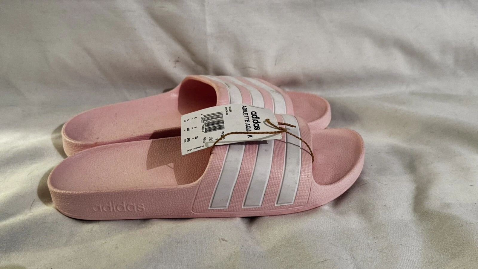 Adidas Originals da donna Adilette Aqua Slides rosa malva UK6