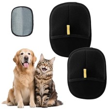 Pet Hair Removal Glove for Dogs  Cats,2Pcs Electrostatic Gloves Pet Hair