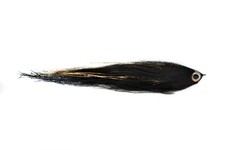 Black 'n Gold Streamer Fliege Hecht Barsch Zander Fulling Mill
