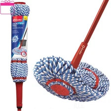 O-Cedar MicroTwist™ MAX Microfiber Mop, Removes 99% of Bacteria with Just Water