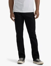 Lee Extreme Motion Men’s Relaxed Fit Straight Jeans Black 35x32