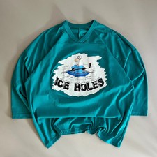 XL 90s Ice Holes Adult Hockey League Jersey