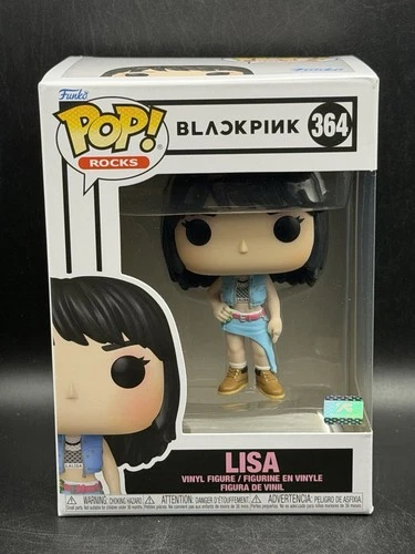 BLACKPINK LISA Shut Down Funko Pop Rocks #364 K-Pop W/ Protector